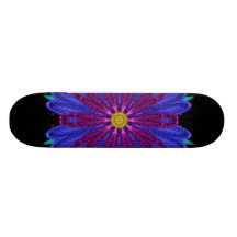 ABSTRACT ART CUSTOM SKATE BOARD