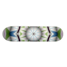ABSTRACT ART CUSTOM SKATE BOARD