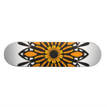 ABSTRACT ART CUSTOM SKATEBOARD