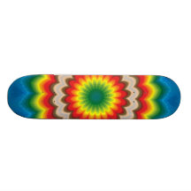 ABSTRACT ART CUSTOM SKATEBOARD