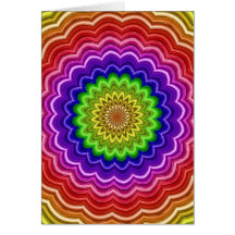 ABSTRACT ART GREETING CARD