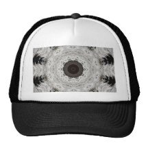 ABSTRACT ART MESH HAT