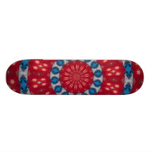ABSTRACT ART SKATE BOARD