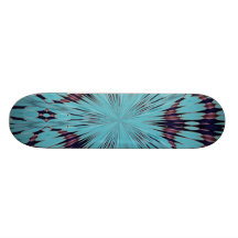 ABSTRACT ART SKATE BOARD