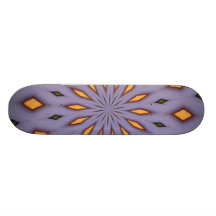 ABSTRACT ART SKATE BOARD DECK