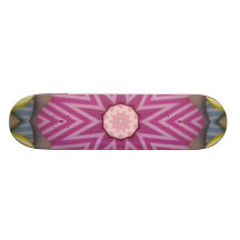 ABSTRACT ART SKATE BOARD DECK