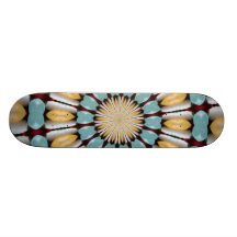 ABSTRACT ART SKATE BOARD DECKS