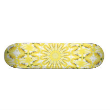 ABSTRACT ART SKATEBOARD