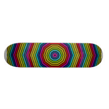 ABSTRACT ART SKATEBOARD DECK