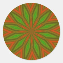 ABSTRACT ART STICKER