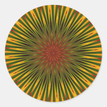 ABSTRACT ART STICKER
