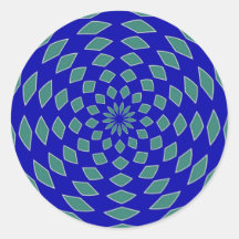 ABSTRACT ART STICKER