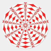 ABSTRACT ART STICKER