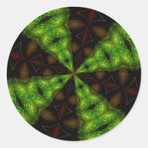 ABSTRACT ART STICKER