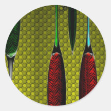 ABSTRACT ART STICKERS