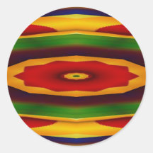 ABSTRACT ART STICKERS