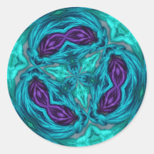 ABSTRACT ART STICKERS
