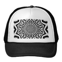 ABSTRACT ART TRUCKER HAT