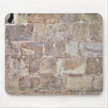 Abstract Background Of Dry Stone Wall Mousepad