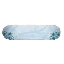 abstract blue texture Skateboard