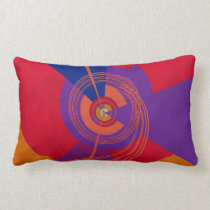 Abstract circles design pillows