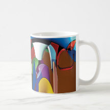 Abstract Coffee Mugs