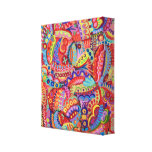 Abstract Colourful Art on Canvas - Ready to Hang! Gallery Wrap Canvas