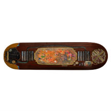 Abstract - Crayon - The Excitement Skate Board Deck