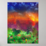 Abstract - Crayon - Utopia Posters