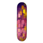 abstract custom skateboard