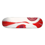 abstract custom skateboard