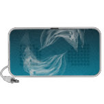 Abstract Dolphins at Play Speakers