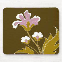 Abstract Flower Mousepad