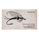 Abstract Fly Fishing Business Card