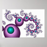 abstract fractal art (116) poster