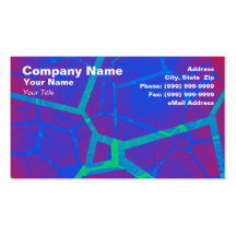 Abstract Fractal Background Business Card Templates