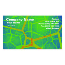 Abstract Fractal Background Business Card Template
