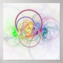 Abstract Fractal Design Print