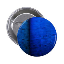 Abstract Geometric Blues Texture Pinback Button