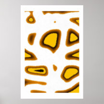 Abstract Halloween Poster