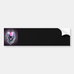 ABSTRACT HEARTS by SHARON SHARPE Bumper Stickers