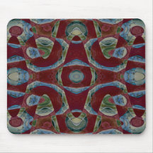 Abstract Illusion Mouse Mat
