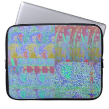 ABSTRACT IN MULTICOLORS LAPTOP SLEEVES