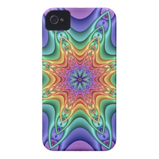 Abstract iPhone 4 case-mate case Rainbow Energy