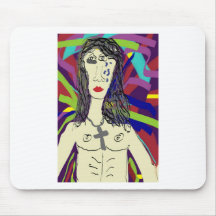 Abstract Man Mousepads