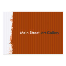 Abstract Painted Wall Business Card Template