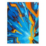 Abstract Painting #4 Postcard