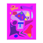 Abstract Painting Happiness Good Luck Joy 128 Stretched Canvas Prints