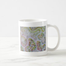 Abstract Painting with Dots Mug