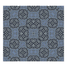 Abstract Pattern Blue Photograph